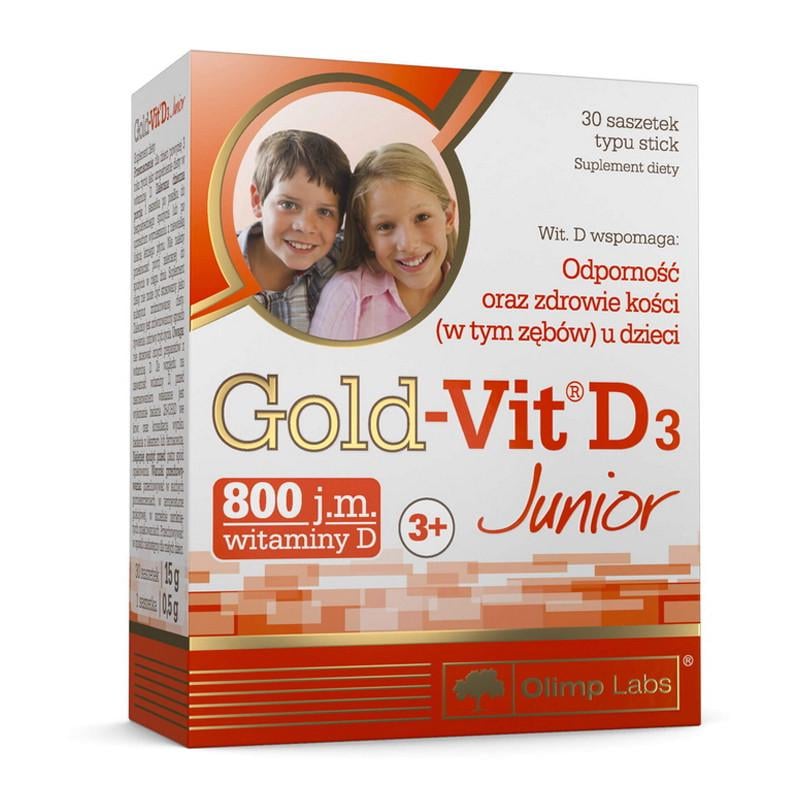 Витамин Olimp Gold-Vit D3 Junior 800 IU 30 саше (20799-01)