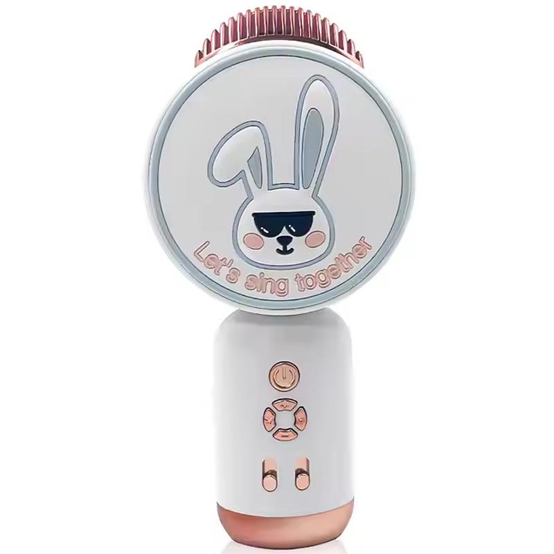 Микрофон-колонка для караоке X3 White (00000074204_2)