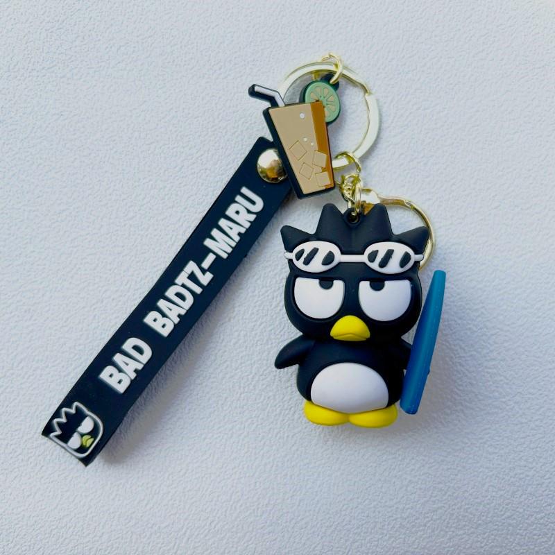 Брелок Badtz-Maru Hello Kitty Чорний (098)