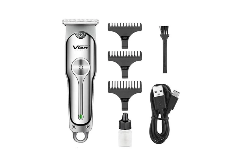 Машинка для стрижки волос VGR V-071 для бороды/усов/окантовки (373850)