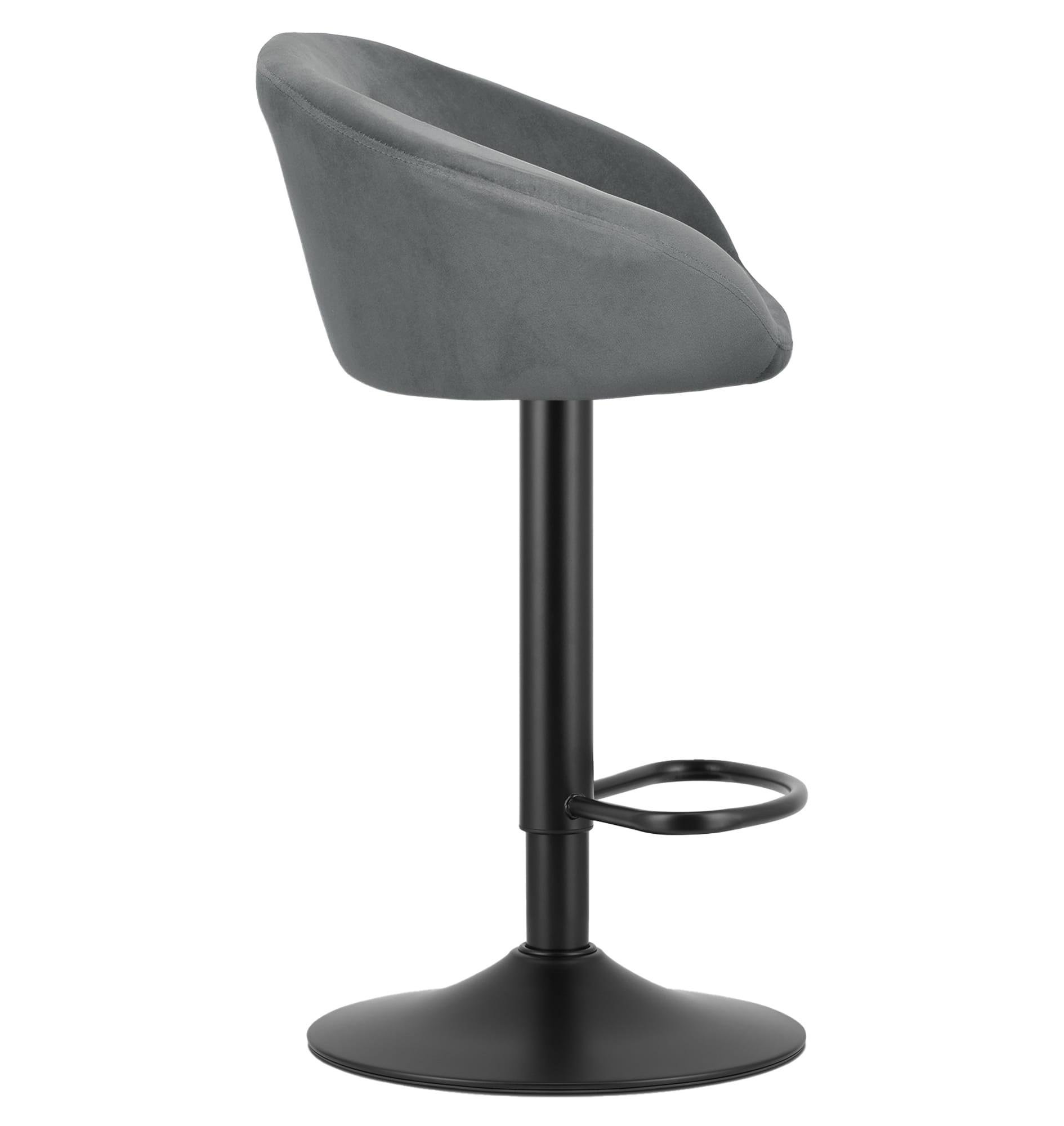 Стул барный хокер Homart Varo Серый с Черным (9898) - фото 6 Стул барный хокер Homart Varo Серый с Черным (9898) - фото 6