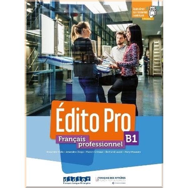 ᐉ Підручник Édito Pro B1 Livre De L'élève Avec DVD-ROM • Краща ціна в ...