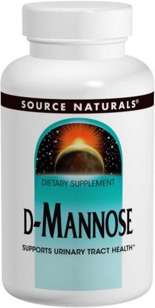 Урологічний препарат Source Naturals D-Mannose 500 мг 60 Caps