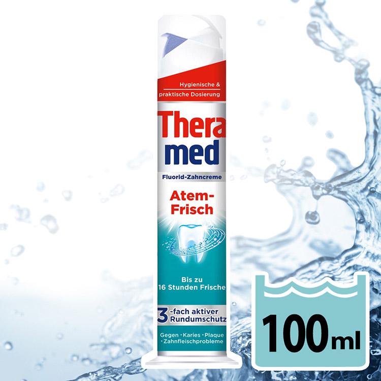 Зубная паста Theramed Atem-Frisch с дозатором 100 мл (7917) - фото 2