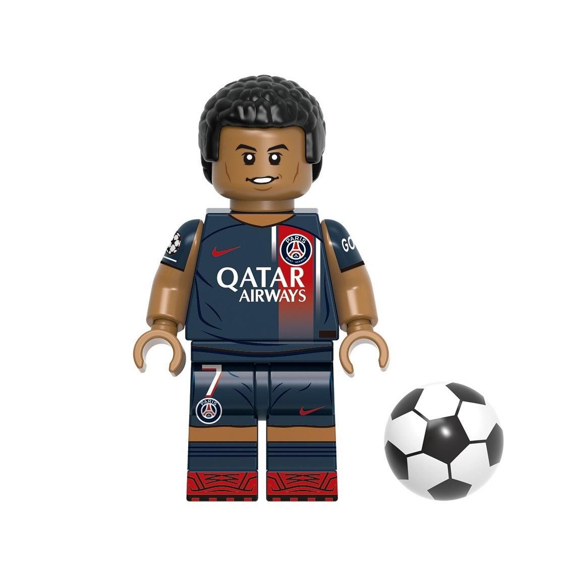 Конструктор человечек Мбаппе в форме ПСЖ (26972802)