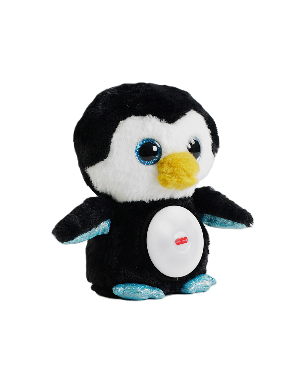 Ночник 1918-1 24 Пингвин подсветки/колыбельные/глазки с глитерным напылением (129461)