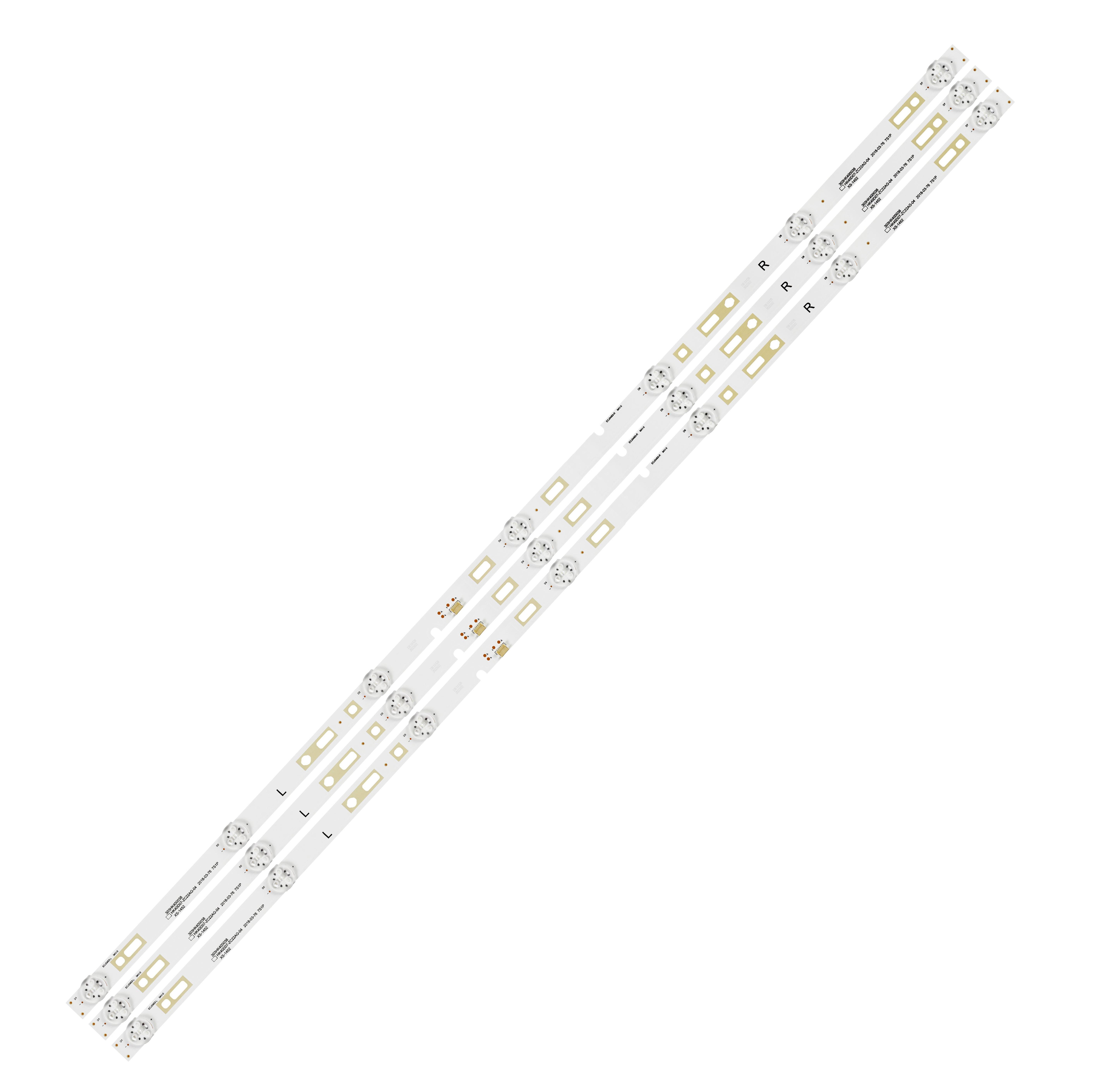 Комплект LED подсветки для TV HK40D07-ZC22AG-04 303HK400038 HK40D07-ZC22AG-06 303HK400040 06-40F1-3X7-755X14 40" 3 шт. (ART-13592) Комплект LED подсветки для TV HK40D07-ZC22AG-04 303HK400038 HK40D07-ZC22AG-06 303HK400040 06-40F1-3X7-755X14 40" 3 шт. (ART-13592)