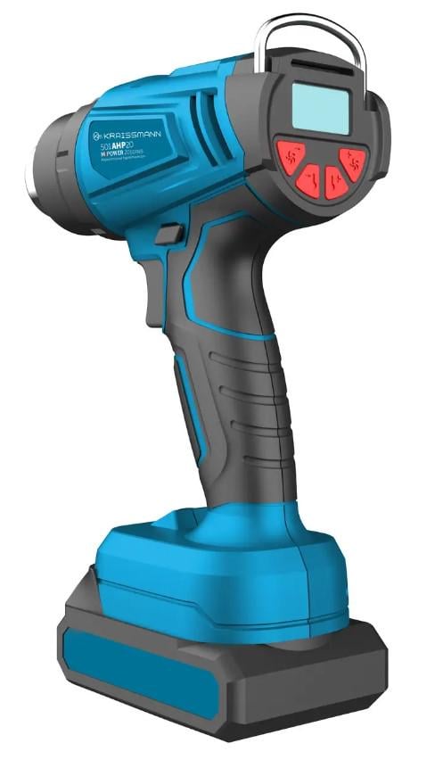 Фен акумуляторний KRAISSMANN 501 AHP 20MP акумулятор 2000 мАг та ЗП - фото 2 Фен акумуляторний KRAISSMANN 501 AHP 20MP акумулятор 2000 мАг та ЗП - фото 2