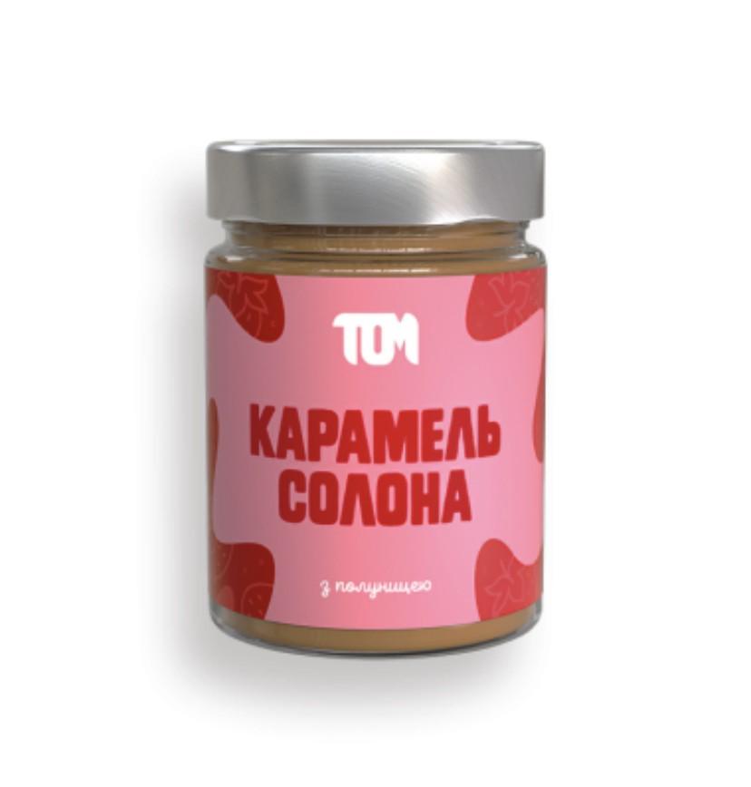 Карамель соленая ТОМ с клубникой 330 г