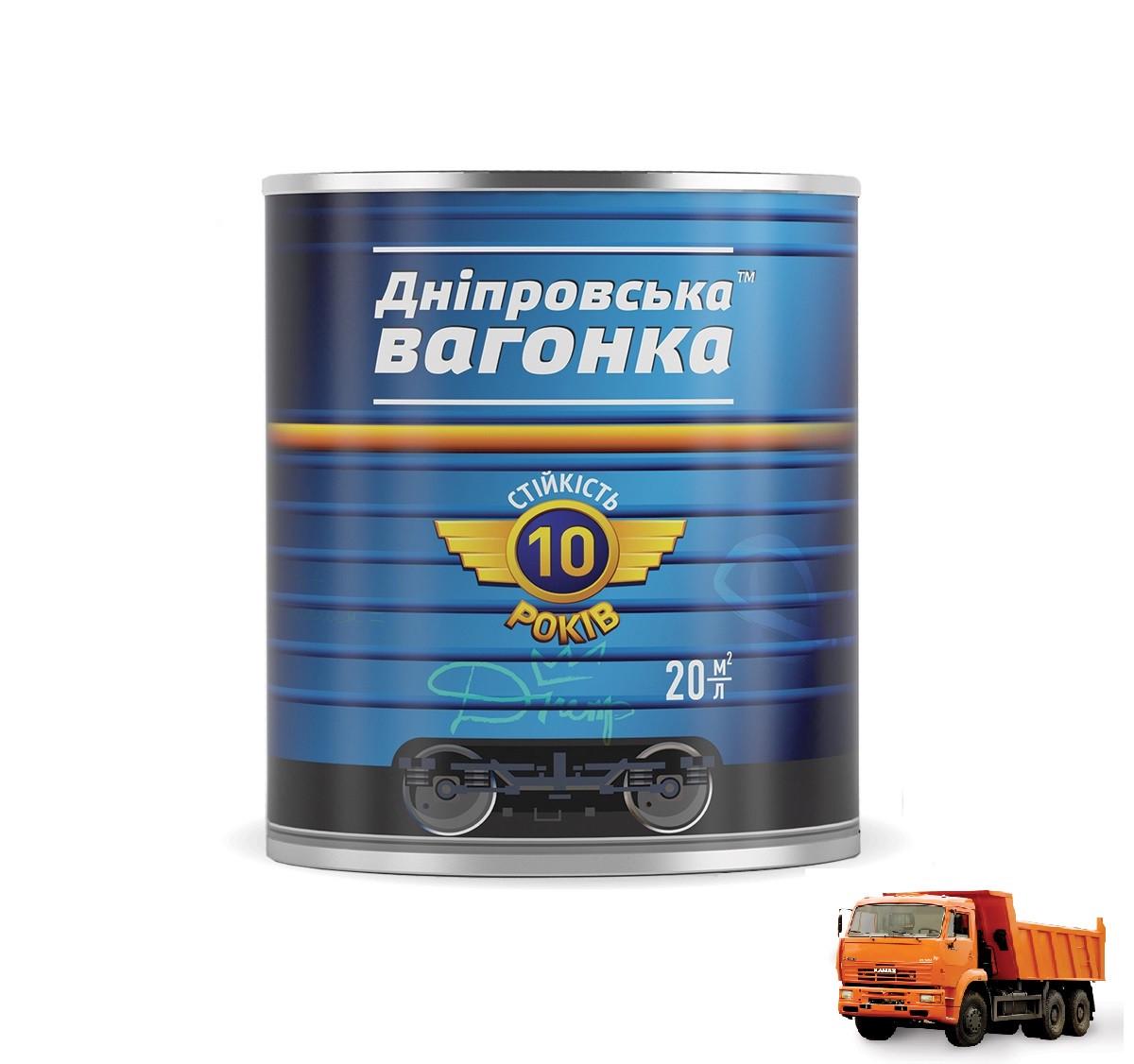 Краска Дніпровська вагонка ПФ-133 0,9л Оранжевый (961882356) - фото 2 Краска Дніпровська вагонка ПФ-133 0,9л Оранжевый (961882356) - фото 2