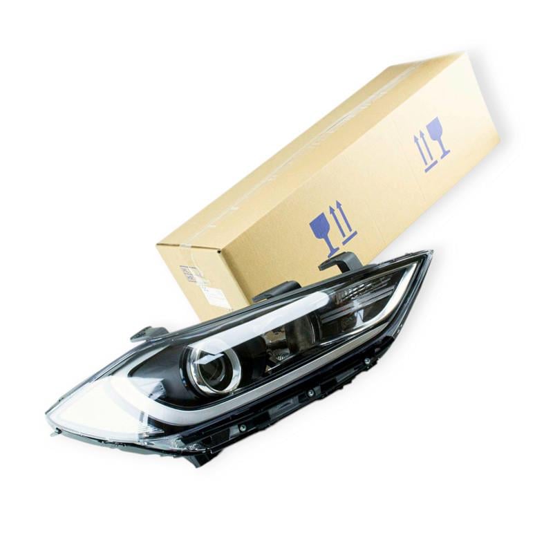 Фара Hyundai Elantra 6AD 16-18 галоген линза правая R OE (2684412340)
