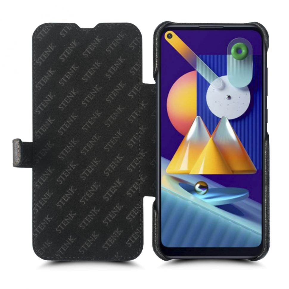 Чехол книжка Stenk Premium для Samsung Galaxy M11 Черный (65844)