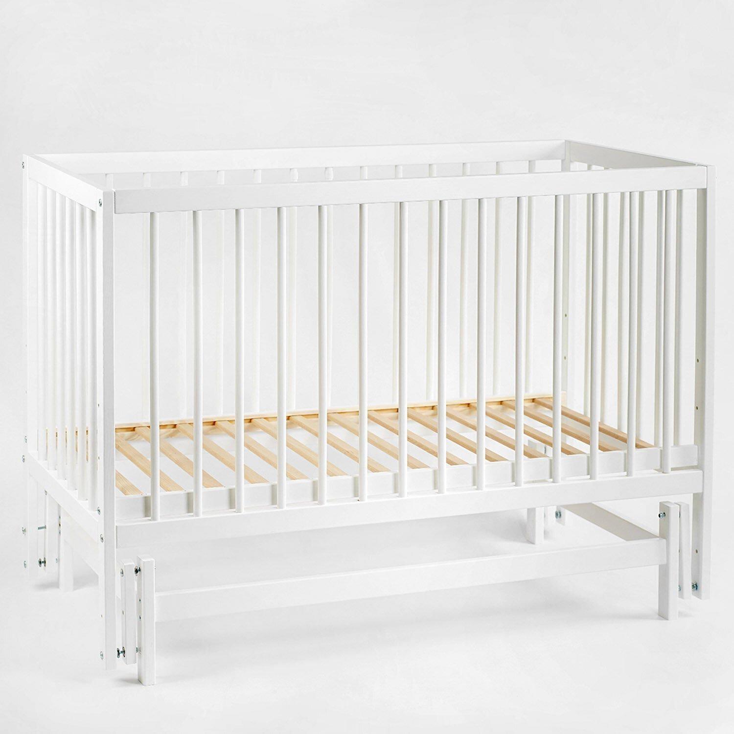 Кроватка детская Кузя Сказка-2 Белый - фото 1 Кроватка детская Кузя Сказка-2 Белый - фото 1