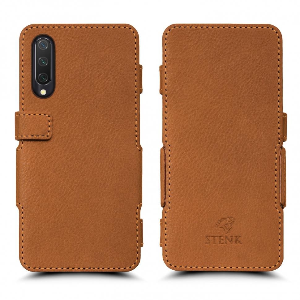 Чехол книжка Stenk Prime для Xiaomi Mi 9 Lite Camel (64762)