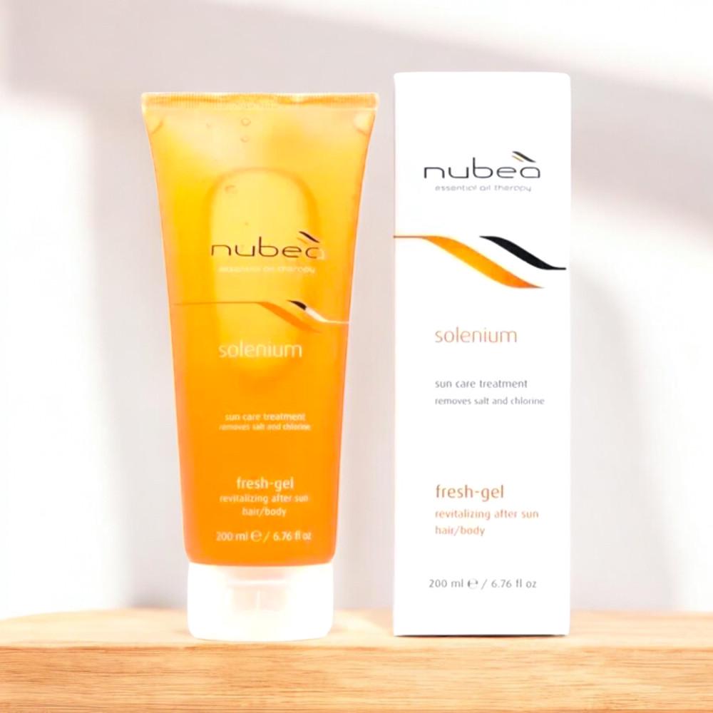 Фреш-гель очищающий для волос и тела Nubea Solenium 200 мл (2613349950) - фото 2
