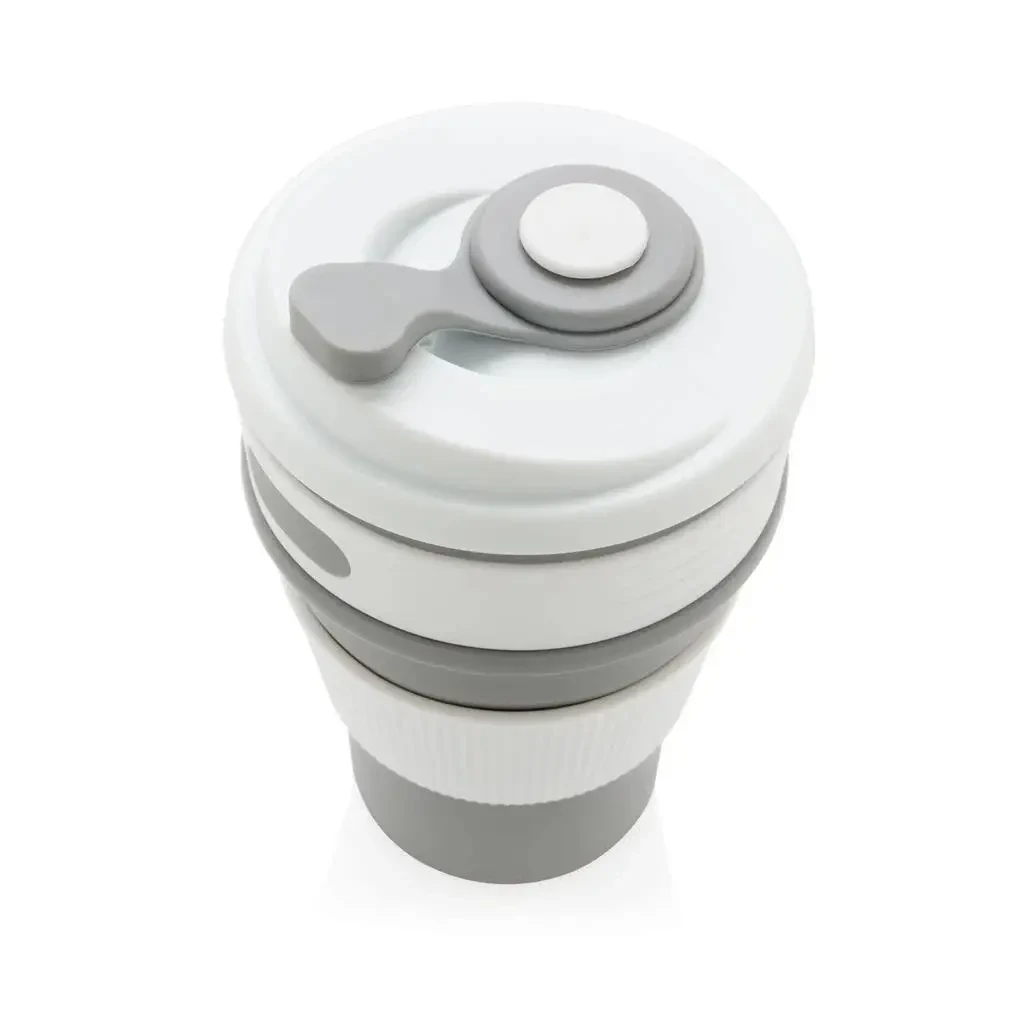 Чашка силиконовая SILICON MAGIC CUP с крышкой Серый (7194) - фото 6 Чашка силиконовая SILICON MAGIC CUP с крышкой Серый (7194) - фото 6