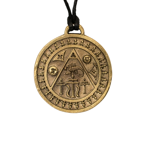 Амулет Amulets of the World Космічний Пожирач 2,5x2,5x0,3 см Бронзовий (t07035)