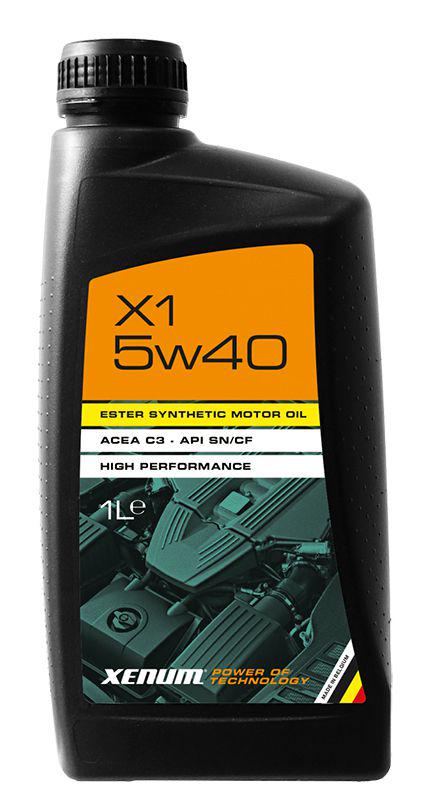 Моторное масло Xenum X1 5W-40 1 л - фото 1 Моторное масло Xenum X1 5W-40 1 л - фото 1