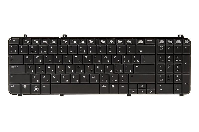 Клавиатура Power для ноутбука HP Pavilion DV6-1000 DV6T -1000 черный фрейм Черный
