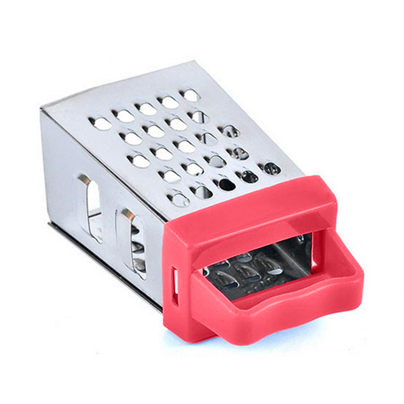 Терка из нержавеющей стали 7,5 см Красный (1822070312) - фото 4 Терка из нержавеющей стали 7,5 см Красный (1822070312) - фото 4