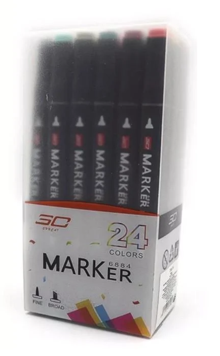 Набор скетчмаркеров Josef Otten SC Professional 24 цвета