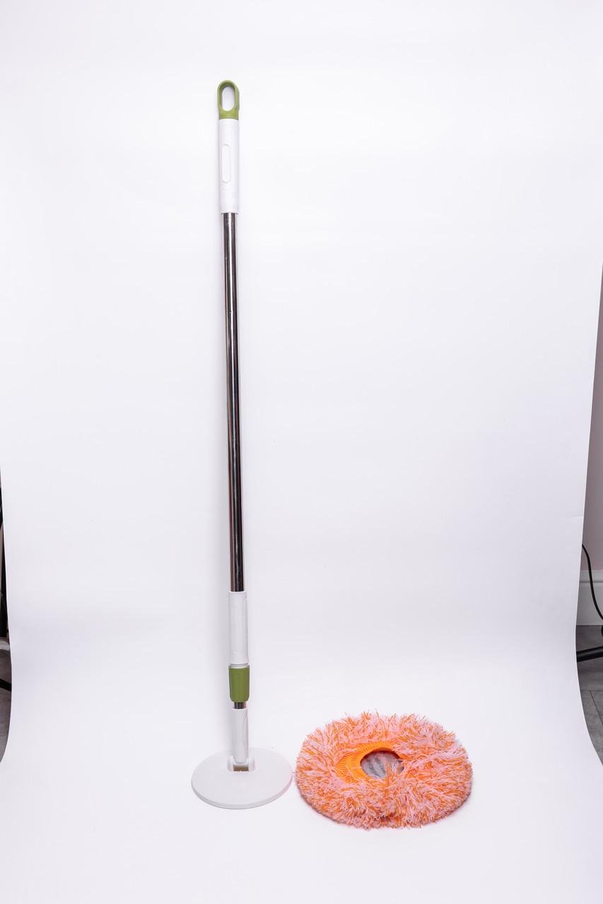 Швабра с телескопической ручкой и круглой сменной насадкой для уборки плитки/ламината/линолеума (HP-35015-36) - фото 6 Швабра с телескопической ручкой и круглой сменной насадкой для уборки плитки/ламината/линолеума (HP-35015-36) - фото 6