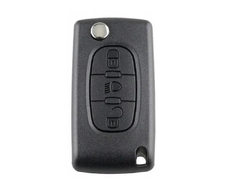 Корпус выкидного автоключа для Peugeot MS04A