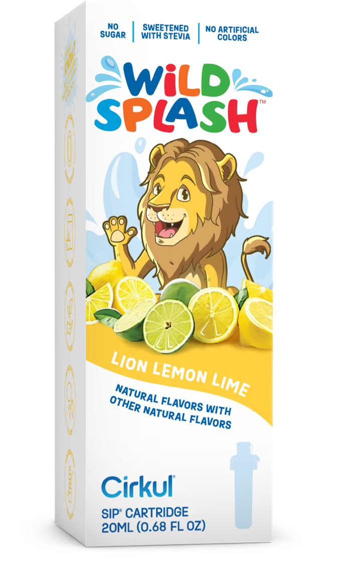 Картридж для Cirkul Lion Lemon Lime Wild Splash 20 мл (40460)