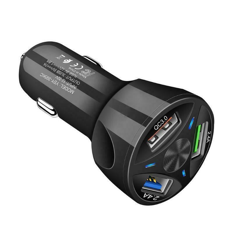 Автомобильное зарядное устройство Alitek APD-369 USB 3 Port 7A QC 3,0 + 2x2,4A Black Автомобильное зарядное устройство Alitek APD-369 USB 3 Port 7A QC 3,0 + 2x2,4A Black