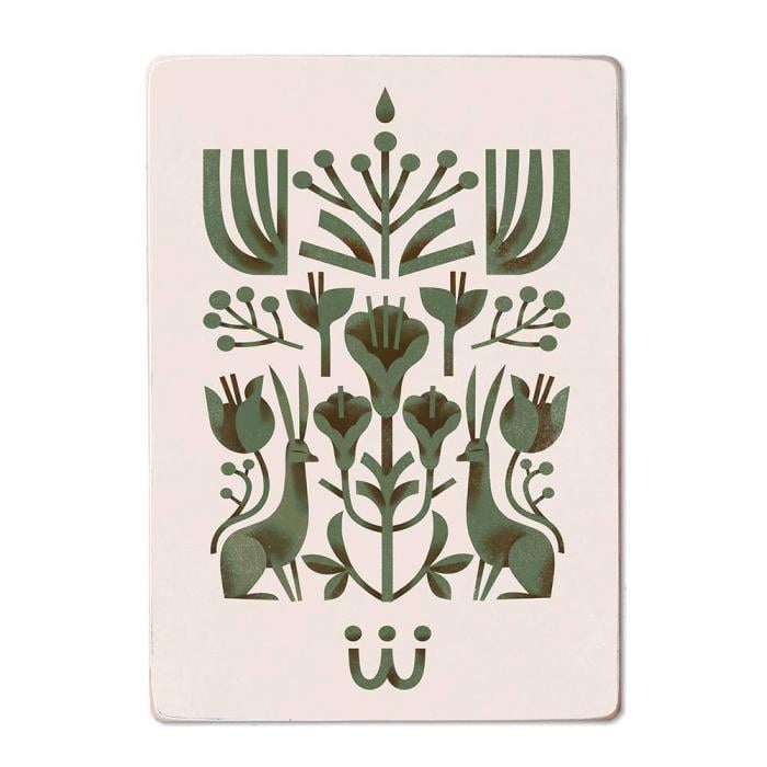 Постер деревянный на стену Зайцы А4 (AA-0164548) Постер деревянный на стену Зайцы А4 (AA-0164548)