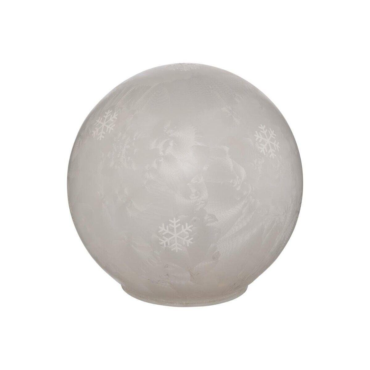 Новогодний светильник LED Livarno Home Шар с морозным узором с таймером 15 см (P1-00334) - фото 3