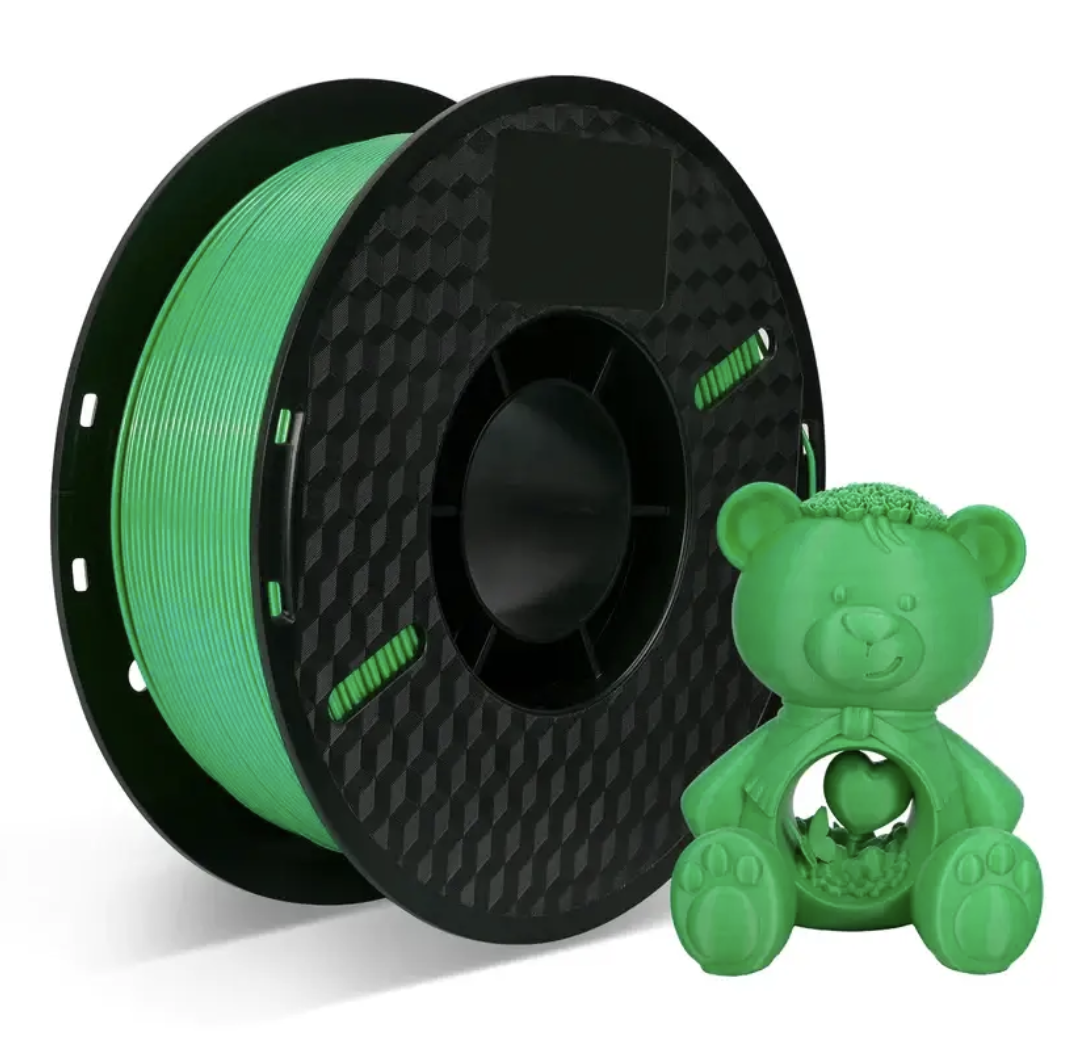 Пластик для 3D-принтера KINGROON PETG 1,75 мм 1 кг Зеленый (HC099-Green) Пластик для 3D-принтера KINGROON PETG 1,75 мм 1 кг Зеленый (HC099-Green)