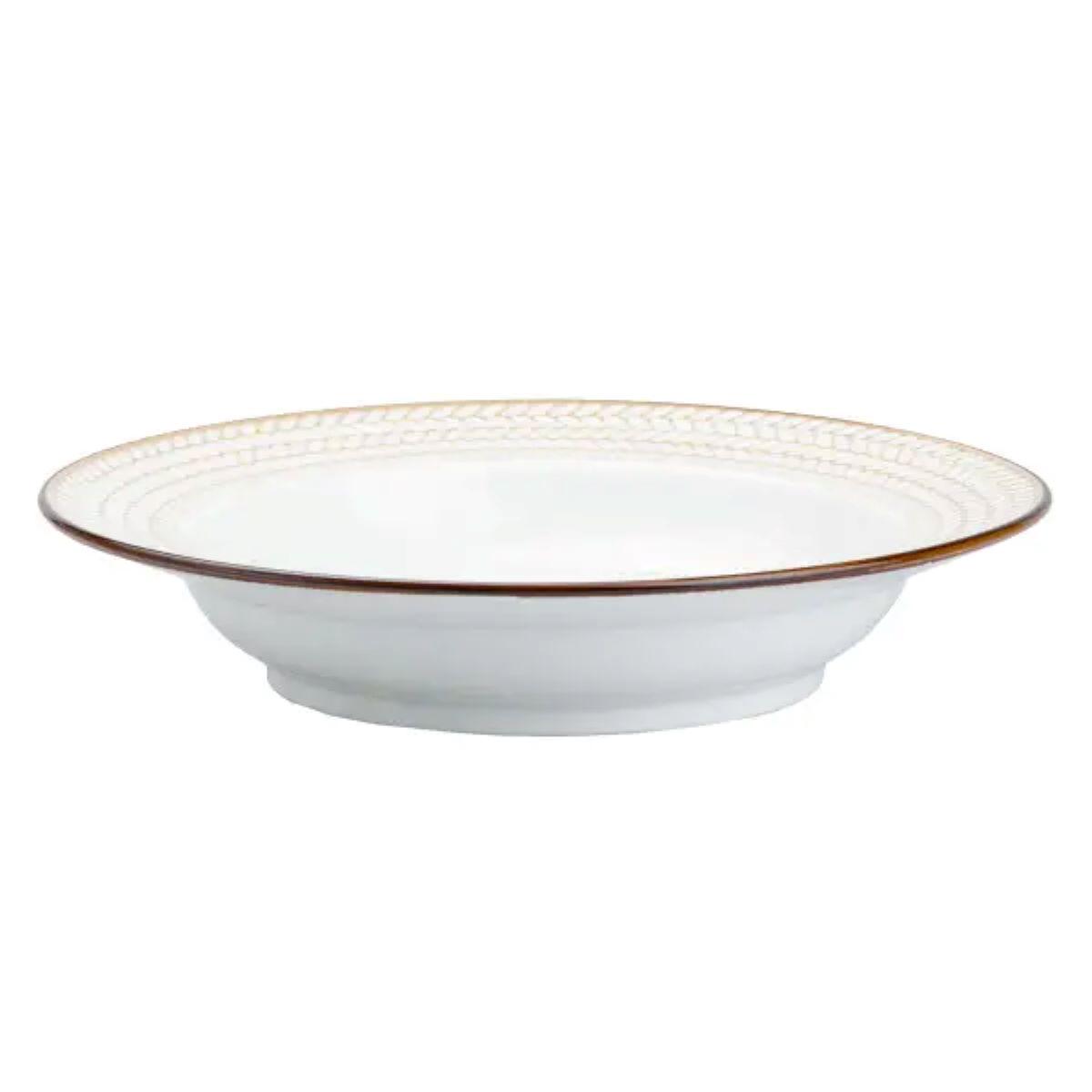 Тарілка супова кругла керамічна 23,5 см Білий (4510) - фото 8 Тарілка супова кругла керамічна 23,5 см Білий (4510) - фото 8