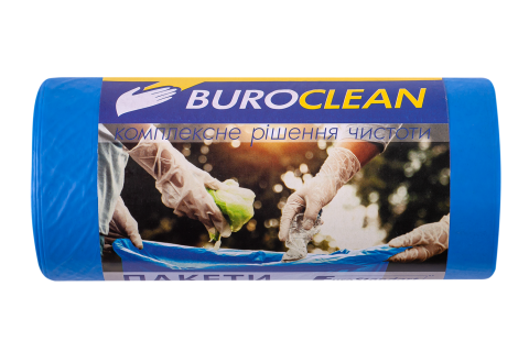Пакеты для мусора BuroClean EuroStandart LDPE 60 л/40 шт. 21 мкм (10200037)