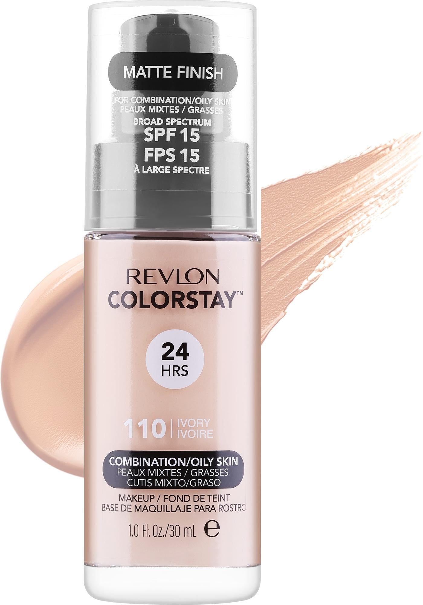 Тональный крем Revlon ColorStay Makeup Combination/Oily Skin SPF 15 30 мл 110 Ivory (24332)