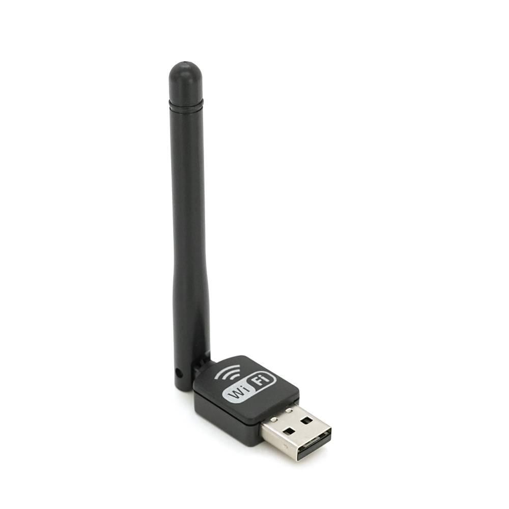 Адаптер бездротовий мережевий Wi-Fi-USB LV-UW10 -2DB MTK7601 802,11bgn 150MB 2,4 GHz WIN7/XP/Vista/2K /MAC/LINUX з антеною 10 см (34429)