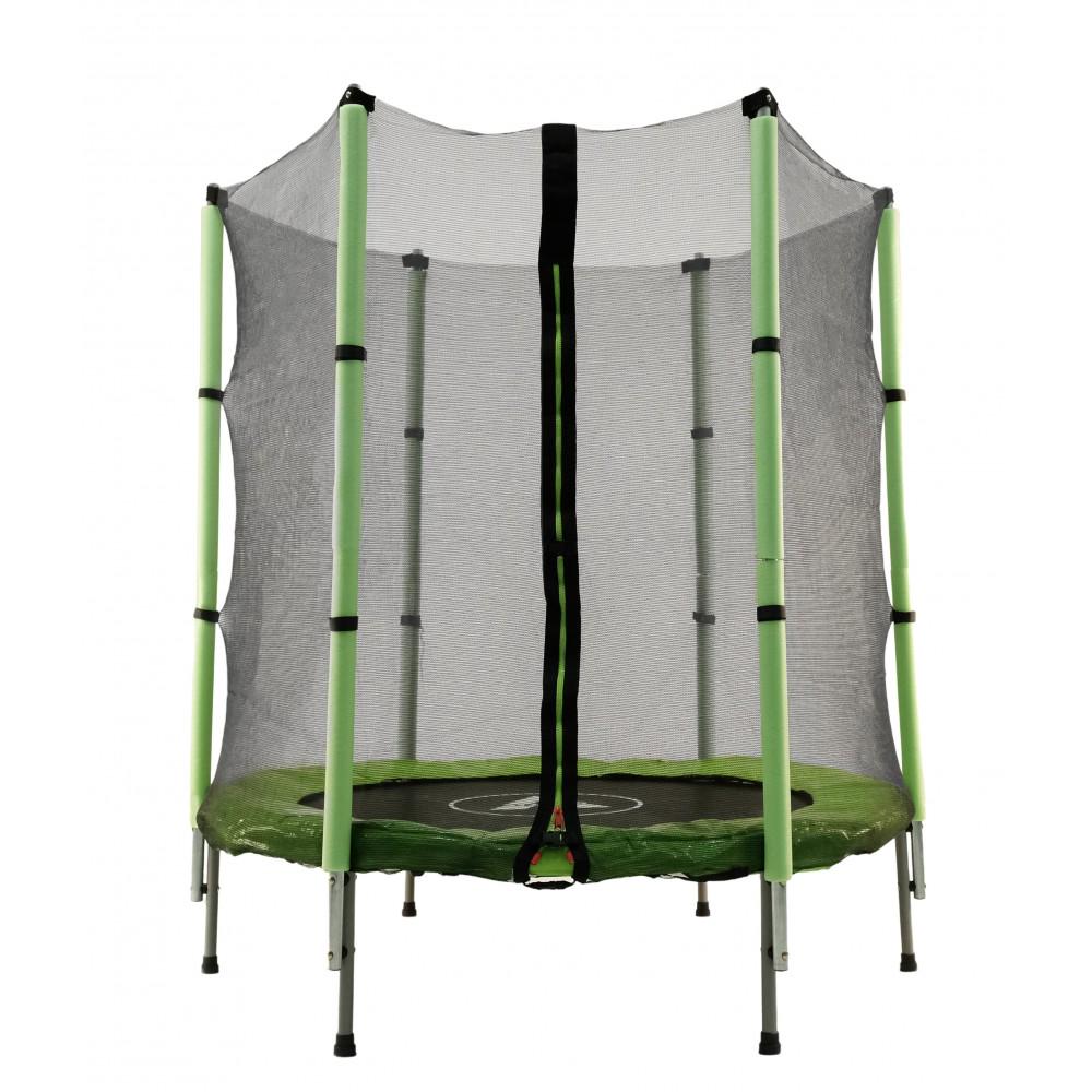 Батут детский Atleto с сеткой 140 см Зеленый (21000402) - фото 5 Батут детский Atleto с сеткой 140 см Зеленый (21000402) - фото 5