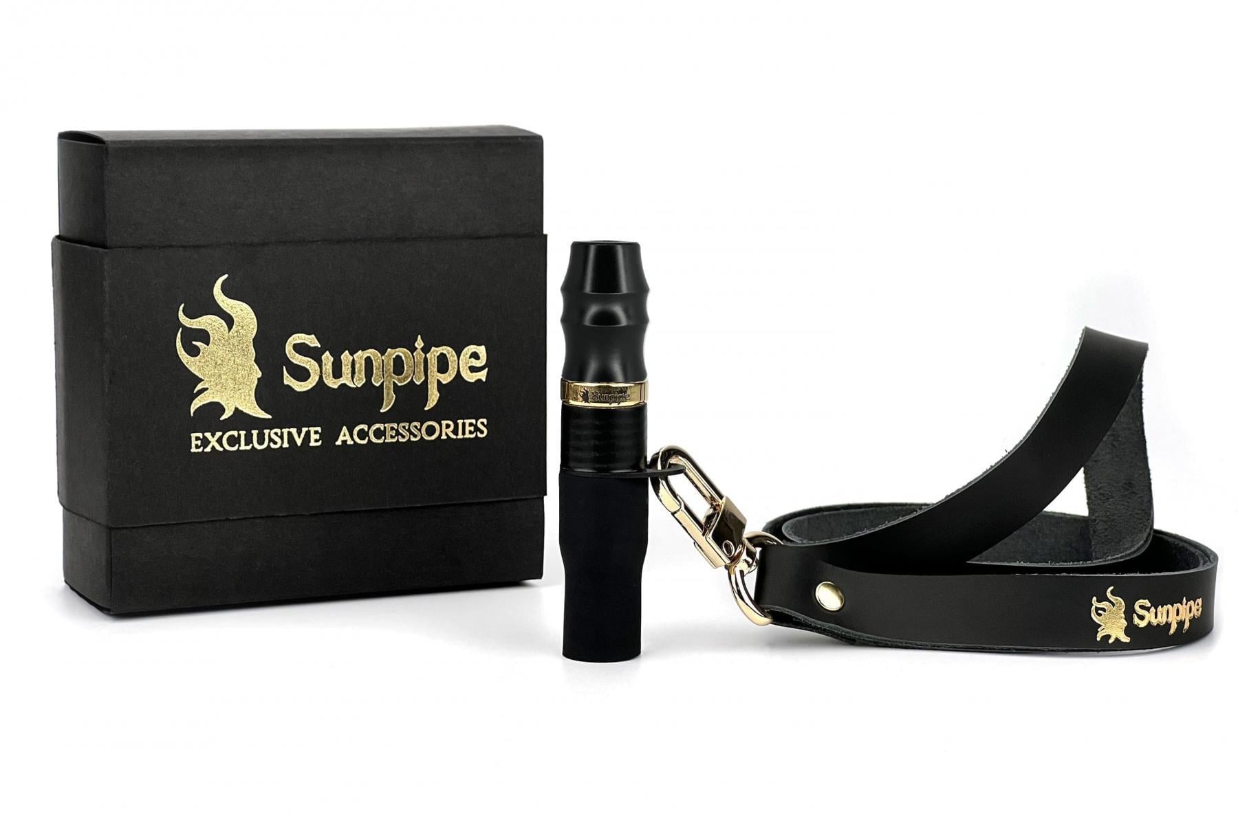 Мундштук персональный Sunpipe Premium Leather Черный (LSSP214)