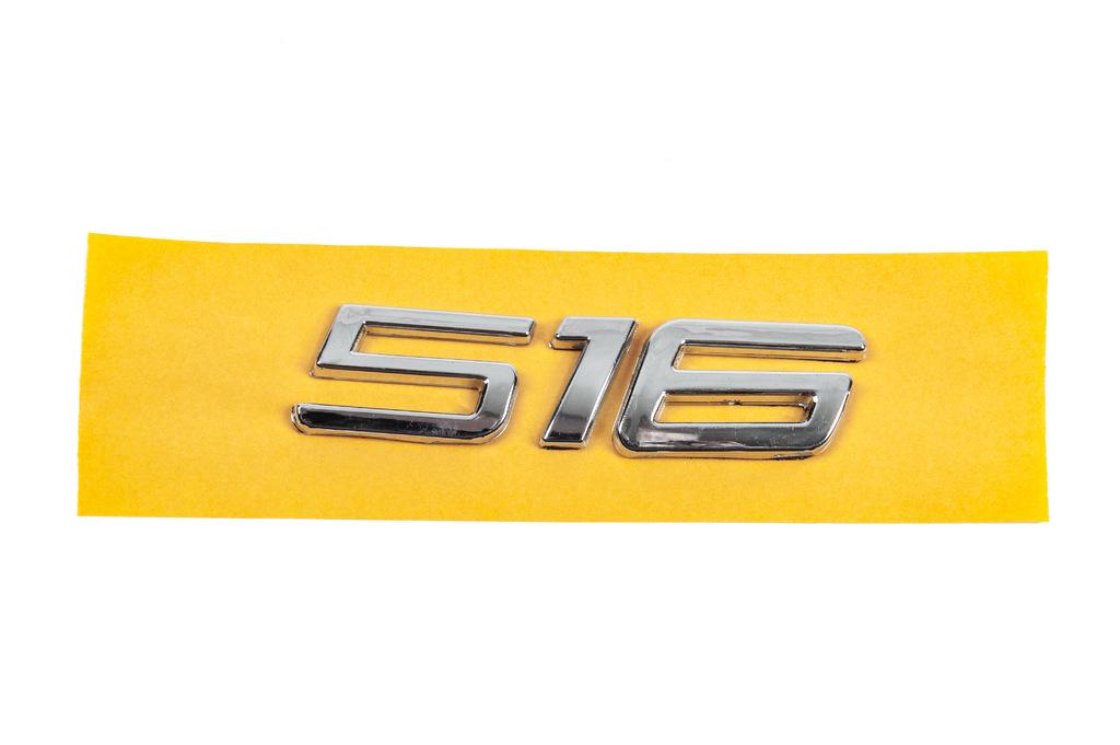 Надпись 516 Davs Auto для Mercedes Sprinter W907/W910 2018- гг. abs-пластик Хром