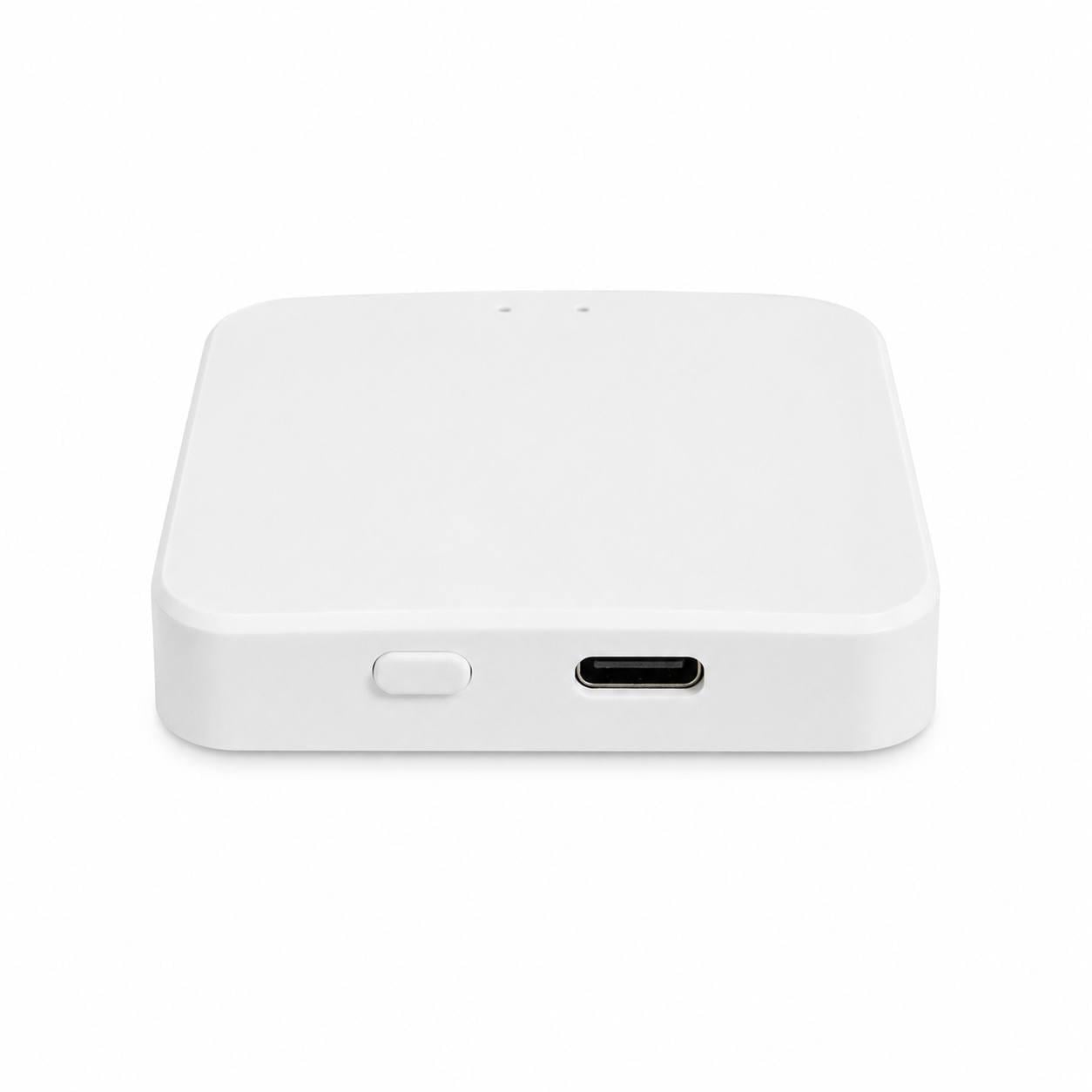 Комплект для розумного будинку Tuya ZigBee Hub Wi-Fi Bluetooth сумісний із Smart Life (ZigBee-WFBT-A)