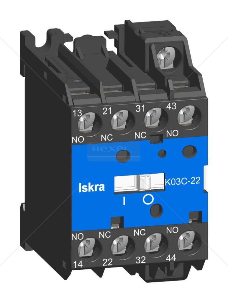 Контактор ISKRA K03C-22 220/240 В 50/60 Гц (030041156000)
