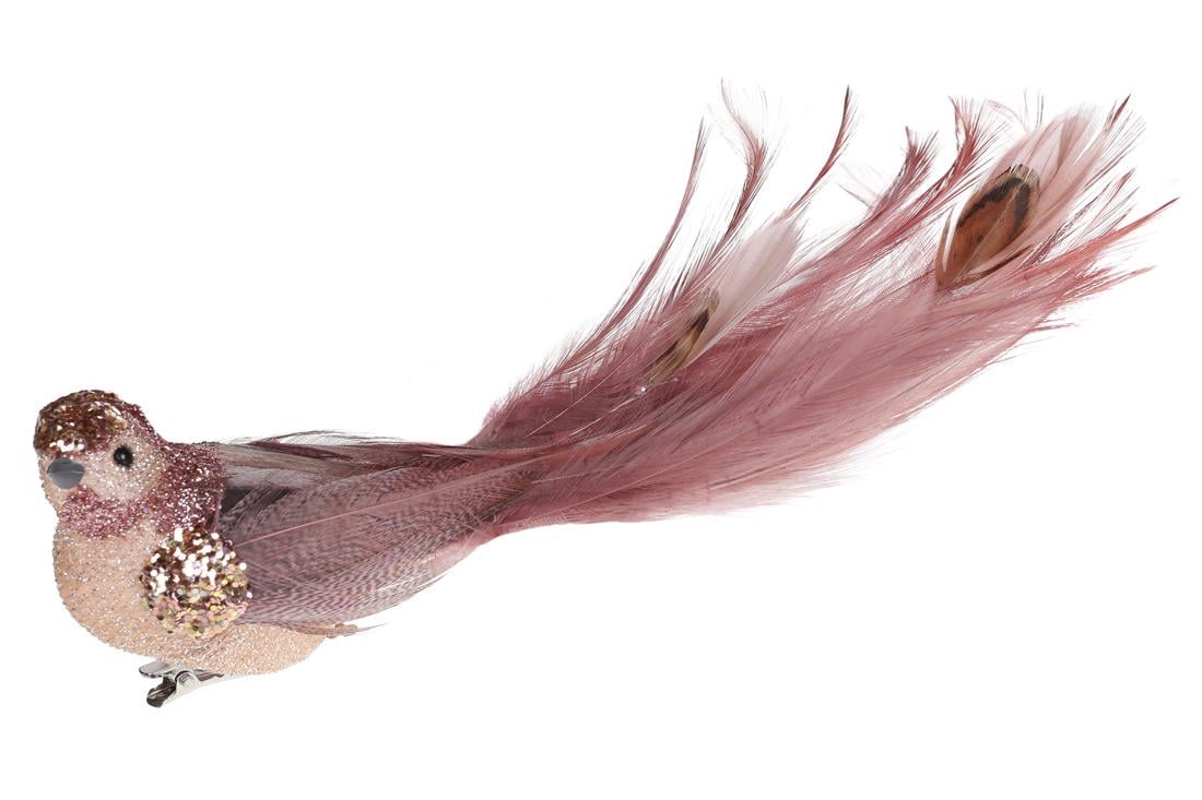 Декоративная птица на клипсе BonaDi 4 шт. (1499-001) Декоративная птица на клипсе BonaDi 4 шт. (1499-001)