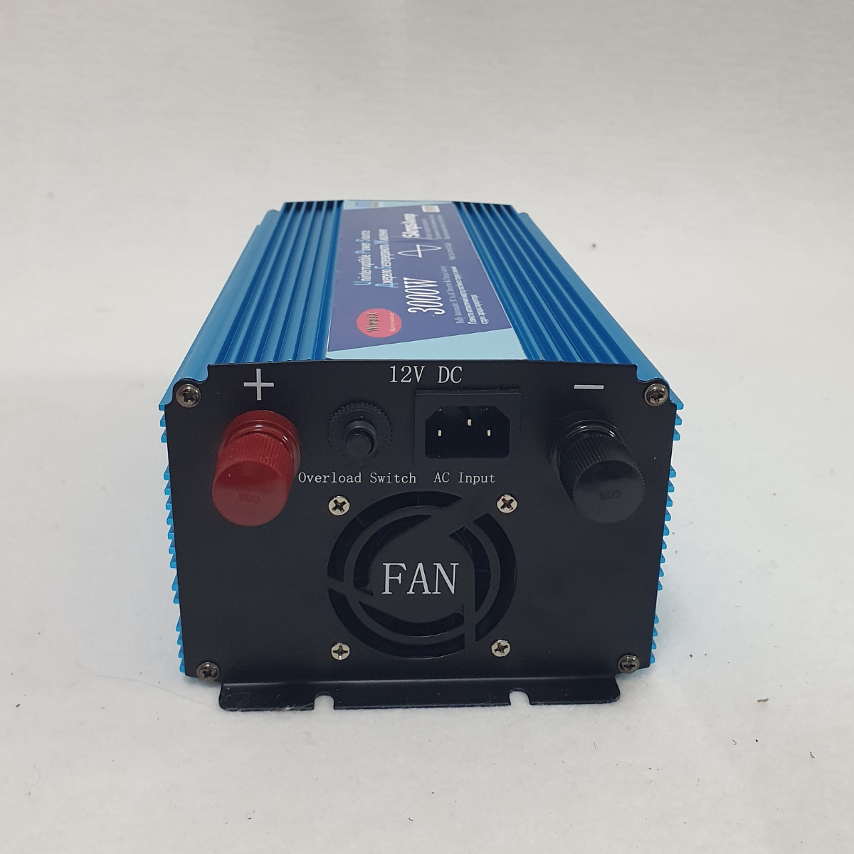 Преобразователь напряжения/инвертор Power Inverter Wimpex 3000W с защитой от короткого замыкания X31-W00 - фото 3 Преобразователь напряжения/инвертор Power Inverter Wimpex 3000W с защитой от короткого замыкания X31-W00 - фото 3