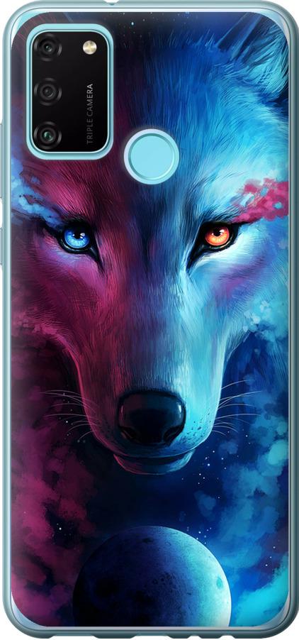 Чехол на Huawei Honor 9A Арт-волк (3999u-1900-42517)