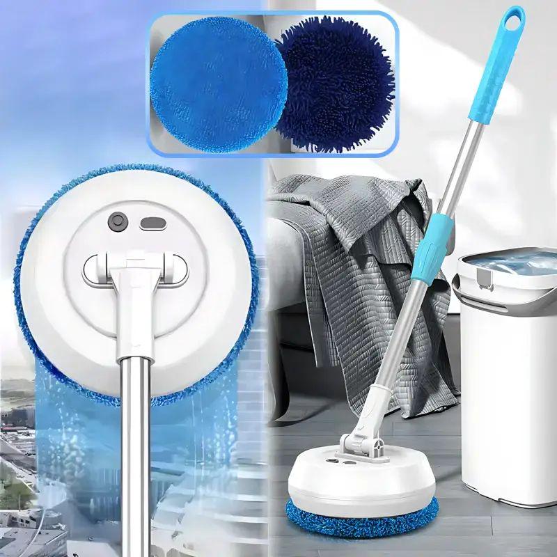 Швабра для уборки полов с двумя насадками 3,7 В/1200 мАч (USBAA102) - фото 8