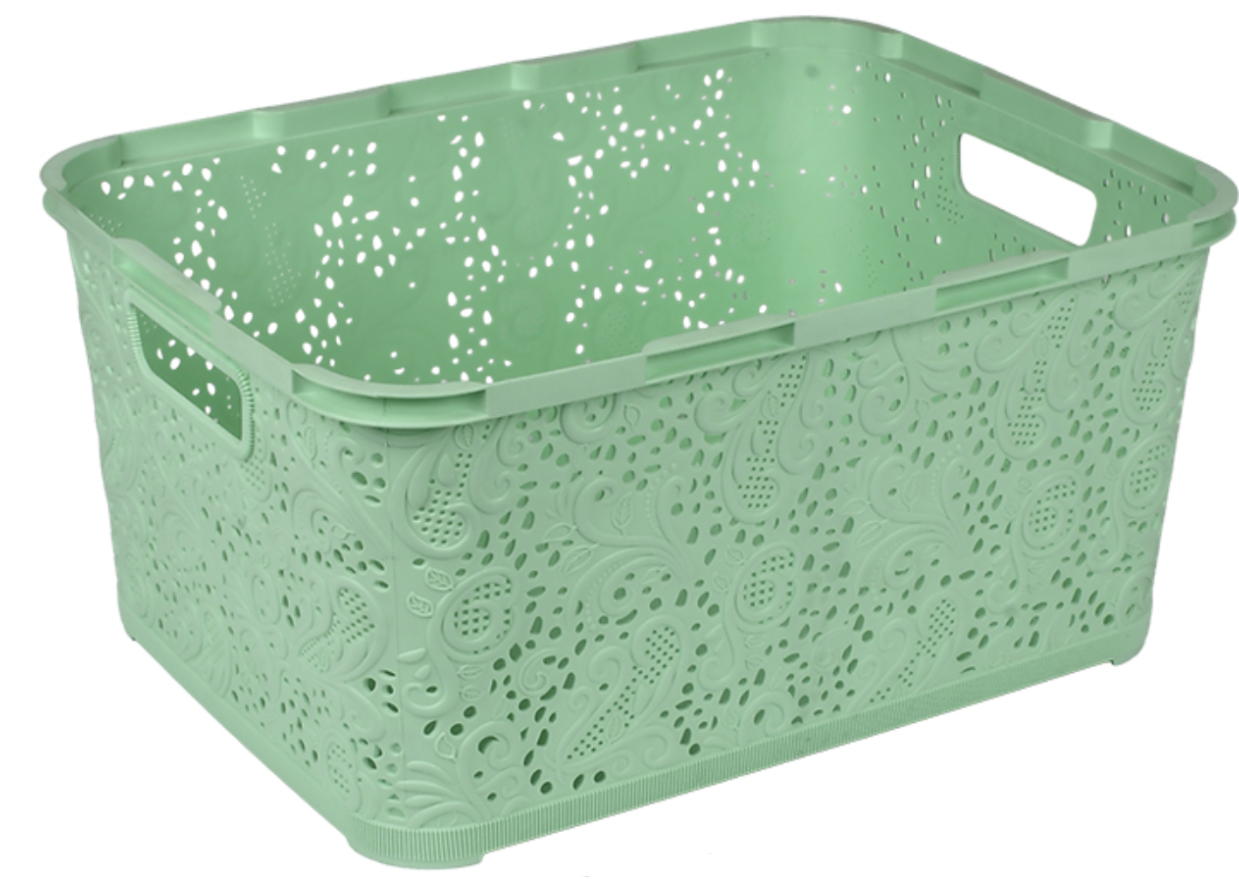 Корзина-плетенка PB-584 Ажур 18 л 29,5х40х19 см