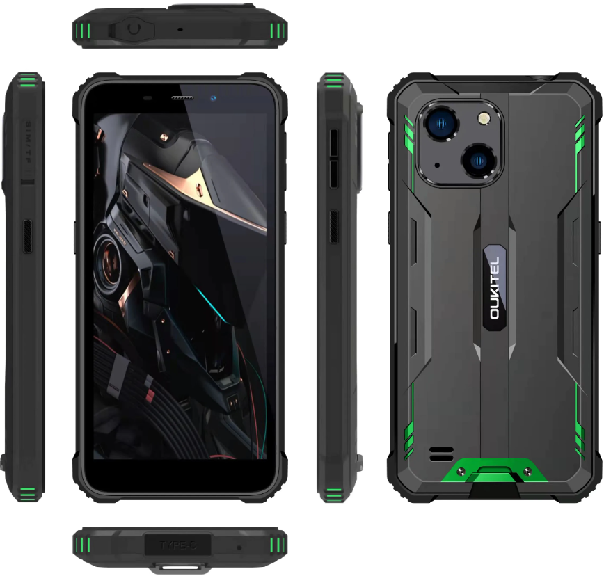 Смартфон Oukitel Global WP20 PRO 4/ 64 Gb Eco Green (1702574123) - фото 3