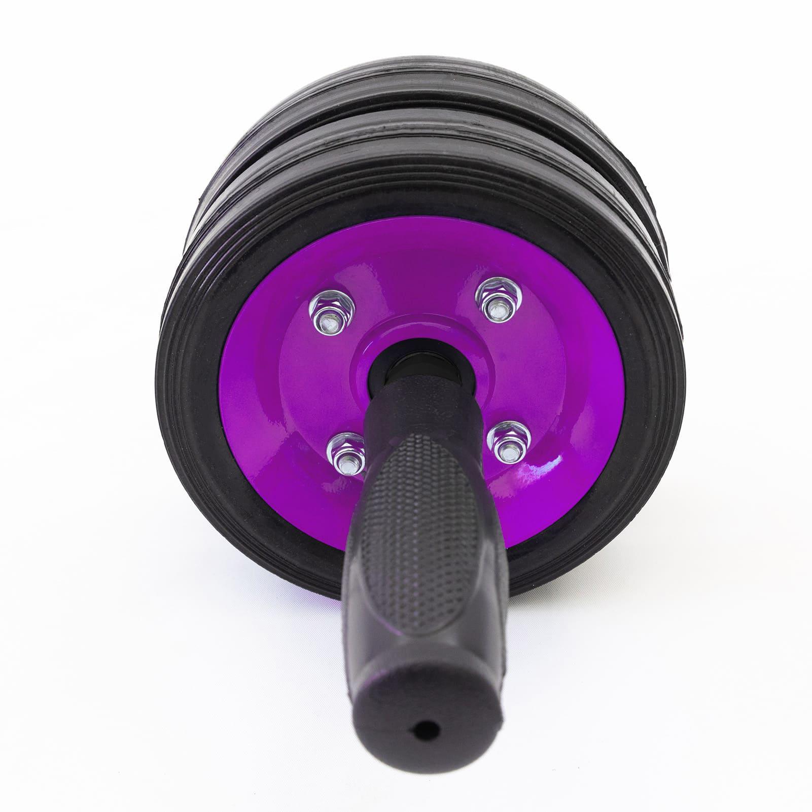 Колесо для пресу OSPORT Pro+ металеве подвійне Фіолетовий (OF-0092) - фото 3 Колесо для пресу OSPORT Pro+ металеве подвійне Фіолетовий (OF-0092) - фото 3