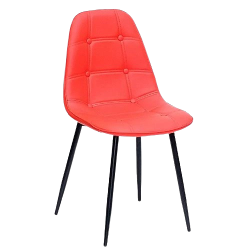 Стул EAMES SOFT BASIC экокожа Красный (114047)