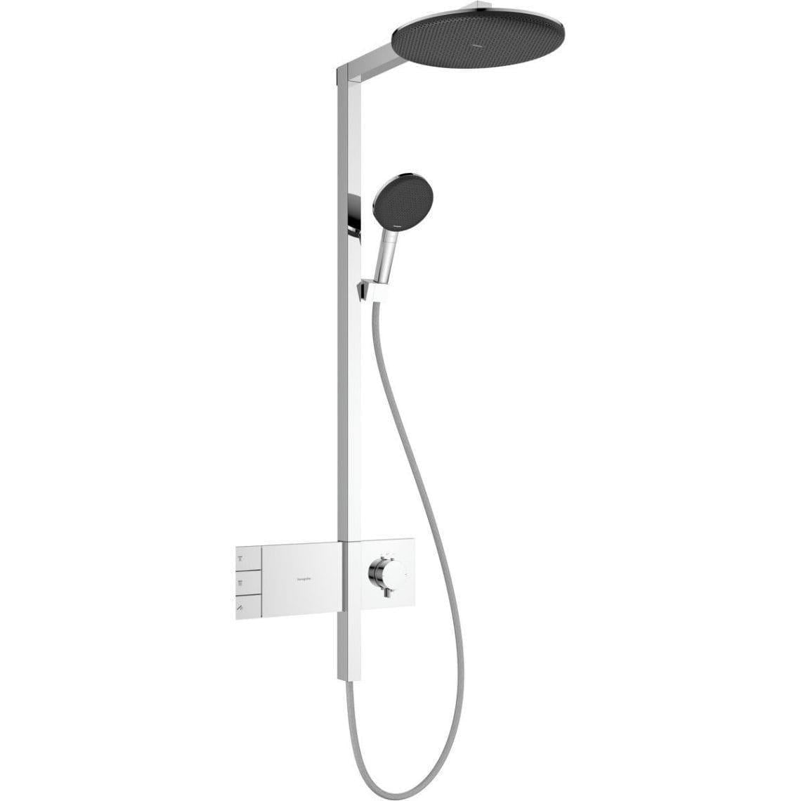 Душевая система Hansgrohe Raindance Alive S 300 2jet EcoSmart из ShowerSelect Comfort с термостатом металл Хром (37520798) Душевая система Hansgrohe Raindance Alive S 300 2jet EcoSmart из ShowerSelect Comfort с термостатом металл Хром (37520798)